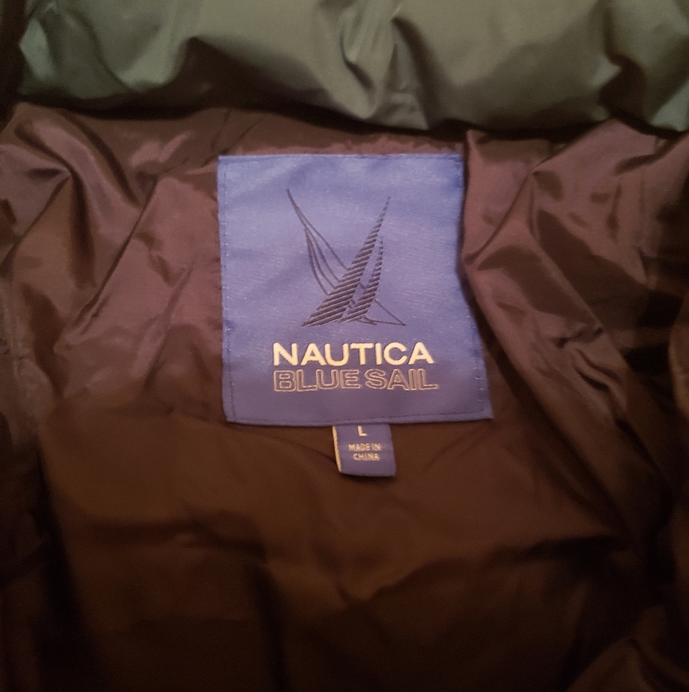 Nautica Mens Puffer Coat (Large) - Picture 6 of 9
